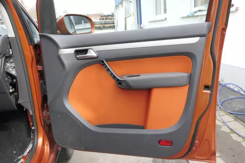 VW Touran 4x Türverkleidung Verkleidung Tür vorne +hinten links orange Cross (155388)