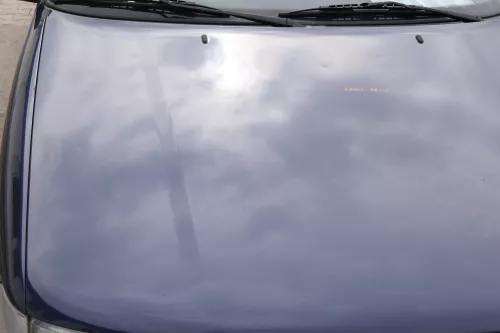 VW Passat 3A 35i Motorhaube Klappe vorne vorn Haube blau LN5Y (155405)