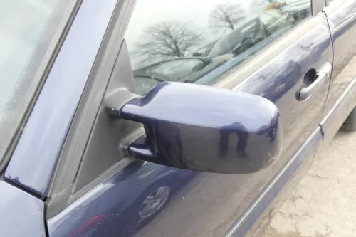 VW Passat 3A 35i elektrischer Spiegel Außenspiegel links mit Glas blau LN5Y