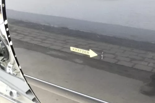 VW Golf 5 V 1K Tür Türrahmen hinten links 4/5-Türer schwarz LC9Z -ohneAnbauteile (155512)