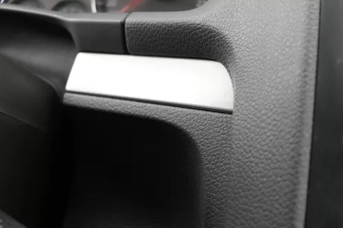 VW Golf 5 1K Verkleidung Abdeckung Dekor silber links + rechts titan grau (155520)