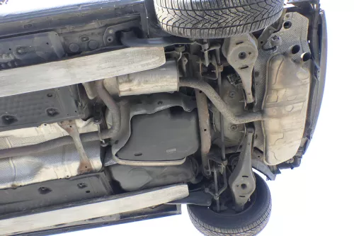 VW Golf 5 + 5M Plus Auspuff Mittelschalldämp hinten 2,0 TDI 16V BKD AZV original