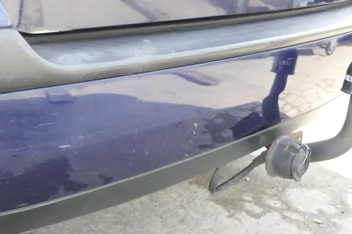 VW Golf 4 Kombi Avant Stoßstange hinten Heckstoßstange Stoßfänger blau LB5N (155532)