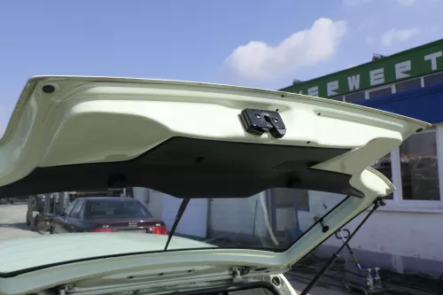 Seat Arosa 6H Heckklappe Klappe hinten Kofferraumklappe gelb grün LS6G Facelift (155545)