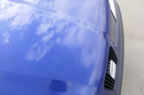 Seat Ibiza 6K Cordoba Motorhaube Haube Klappe vorn blau LS5N Facelift 99-2002 (155554)