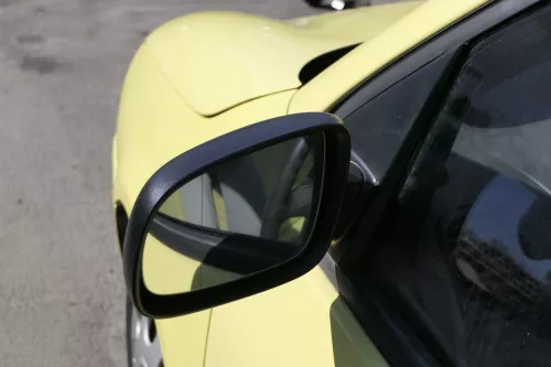 VW Lupo Arosa manueller Spiegel Außenspiegel links manuell schwarz groß 150x105 (155675)