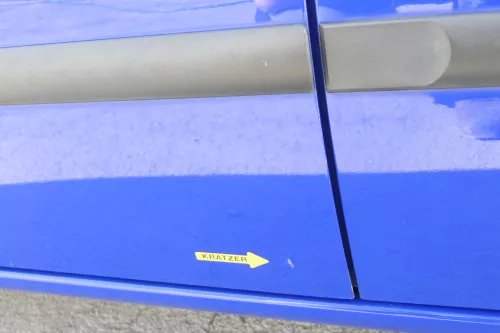 Seat Ibiza 6L Tür Fahrertür 4/5-Türer vorne links blau LS5G ohne Anbauteile (155712)