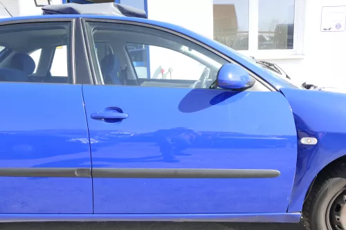Seat Ibiza 6L Tür Beifahrertür 4/5-Türer vorne rechts blau LS5G surfblue ohenAnb