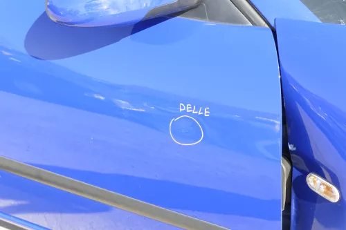 Seat Ibiza 6L Tür Beifahrertür 4/5-Türer vorne rechts blau LS5G surfblue ohenAnb (155716)