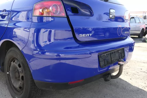 Seat Ibiza 6L Stoßstange Heckstoßstange hinten blau LS5G surfblue (155719)