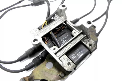 Audi A6 4A A8 4D 2,8 2,6 Benziner Zündspule 078905101A ABC AEJ + Kabel (155786)