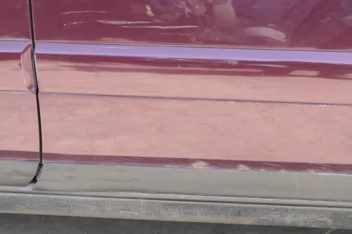 Audi A6 4A C4 Tür Türblatt vorne rechts Beifahrertür rot braun LZ3N ohneAnbautei (155804)