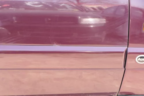 Audi A6 4A C4 Tür Türblatt vorne rechts Beifahrertür rot braun LZ3N ohneAnbautei (155804)