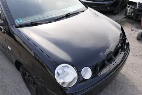 VW Polo 9N Motorhaube Klappe Haube vorne schwarz L041 uni bis ca. Bj. 2004 (155944)