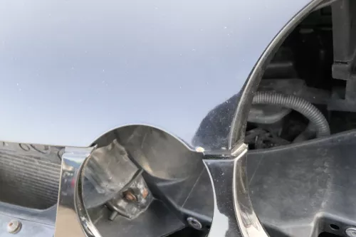 VW Polo 9N Motorhaube Klappe Haube vorne schwarz L041 uni bis ca. Bj. 2004 (155944)