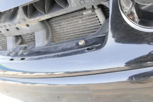 VW Polo 9N Stoßstange Frontstoßstange vorne schwarz L041 (155945)