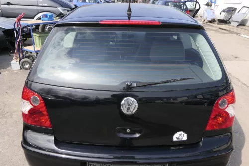 VW Polo 9N3 9N Heckklappe Kofferraumklappe Klappe schwarz L041 uni Heck