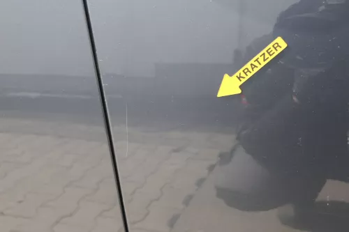 VW Touareg 7L Tür Beifahrertür vorne rechts grau LD7U - ohne Anbauteile (156015)