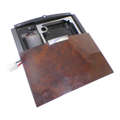 VW Touareg 7L Aschenbecher Mitteltunnel Tunnel Holz Dekor Wurzelnuss Abdeckung T