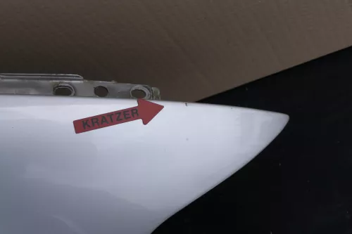 Seat Ibiza 6K Vario Kotflügel vorne rechts silber grau LS7N Facelift 1999-2002 (156116)