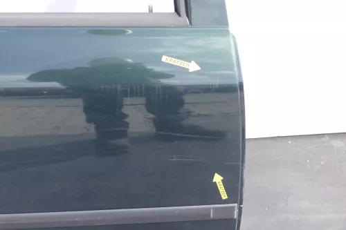 Skoda Octavia 1U Limousine Tür hinten rechts grün LF8C (156128)