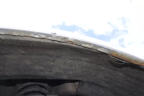 VW Golf 4 Kotflügel vorne rechts silber LA7W grau reflexsilber  (156168)