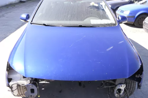 VW Passat 3C Motorhaube Klappe vorne vorn Haube blau LC5E cobaltblue  DELLE!!!