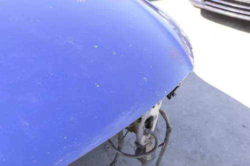 VW Passat 3C Motorhaube Klappe vorne vorn Haube blau LC5E cobaltblue  DELLE!!! (156240)