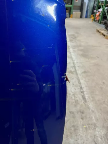 VW Passat 3C Motorhaube Klappe vorne vorn Haube blau LC5E cobaltblue  DELLE!!! (156240)