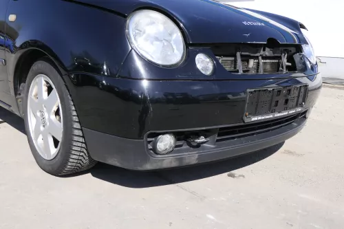 VW Lupo Stoßstange vorne Frontstoßstange Stoßfänger schwarz L041 vorn (156280)