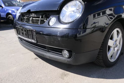 VW Lupo Stoßstange vorne Frontstoßstange Stoßfänger schwarz L041 vorn (156280)