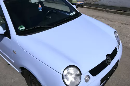 VW Lupo Motorhaube KLappe vorne grau blau LR5D L95 Frontklappe Haube (156297)