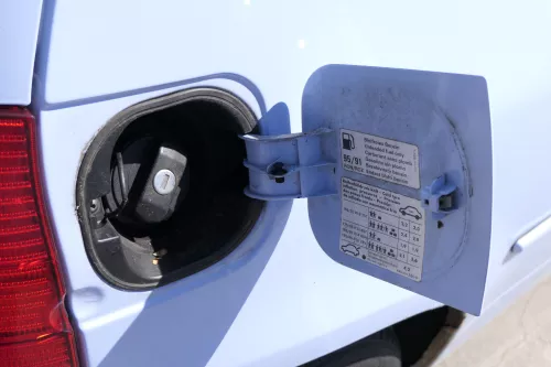 VW Lupo Seat Arosa Tankdeckel Deckel Tank Tankverschluß grau blau LR5D (156306)