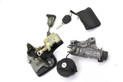 Seat Ibiza 6L Schloßsystem 1xTürschloß Heckschloß 1x Schlüssel Schloß Zündschloß (156385)