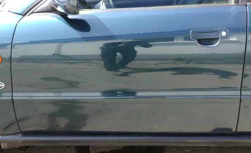 Audi A4 B5 Tür nur Türblatt vorne links Fahrertür grün LZ6U Kombi od Limo