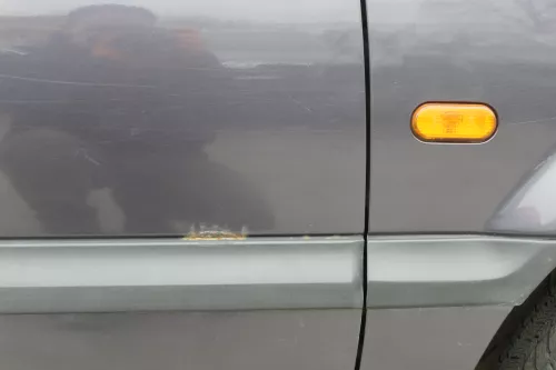 VW Passat 3A 35i Kombi Limo Tür vorne rechts Beifahrertür grau LC5P ohneAnbautei (156509)