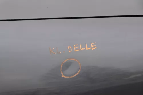 VW Passat 35i 3A Kotflügel vorne rechts blau grau LC5P (156513)