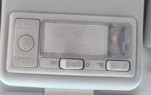 VW Golf 3 Passat 3A Schiebedach Leuchte innen Leselampe 1H0947105  grau