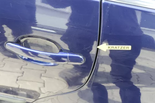 VW Passat 3B 3BG Kombi Variant Tür hinten links blau LB5N indigoblau (156564)