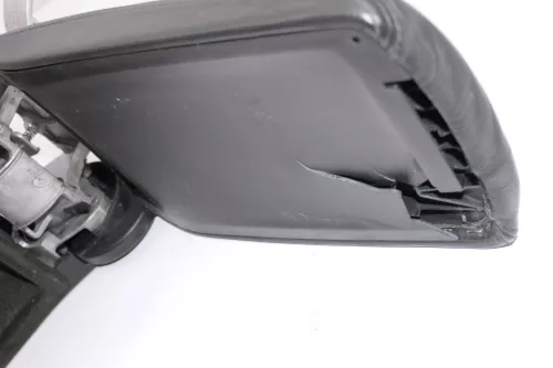 Audi A6 4F C6 Mittelarmlehne Armlehne original schwarz Leder S-line black MÄNGEL (156796)