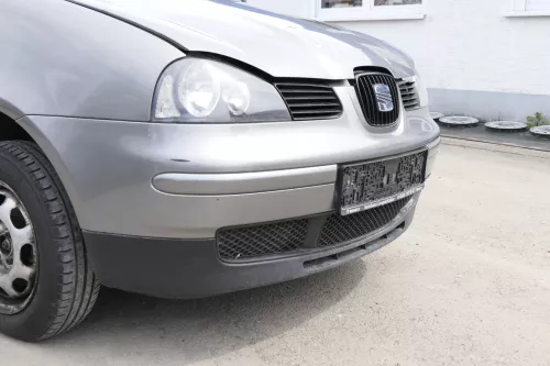 Seat Arosa 6H Stoßstange Frontstoßstange vorne grau LS7U ab ca.Bj. 2000 Facelift (156844)