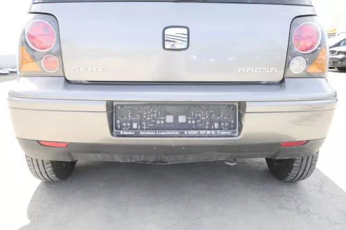 Seat Arosa 6H Stoßstange hinten grau LS7U Faceliftmodell Heckstoßstange