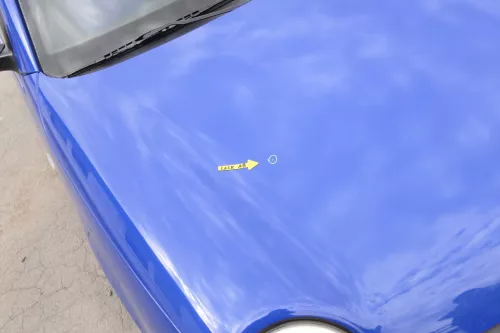 VW Lupo Motorhaube KLappe vorne blau LW5Z jazzblue (156897)