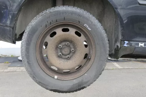 4x VW Golf 4 Bora 195/65 R15 91T Winterreifen M+S Reifen 6jx15H2 ET38 ca. 4-7mm (156919)