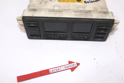 Audi A4 B5 Steuergerät Klimaanlage Klimabedienteil 8D0820043H Climatronic DEFEKT (156979)