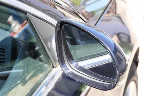 VW Passat 3C elektrischer Spiegel Außenspiegel rechts m.Glas Blinke schwarz LC9X (157023)