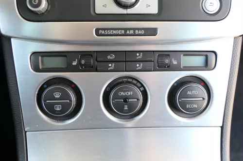 VW Passat 3C Mittelkonsole Verkleidung um Radio Klappe Abdeckung Dekor chrom alu (157027)