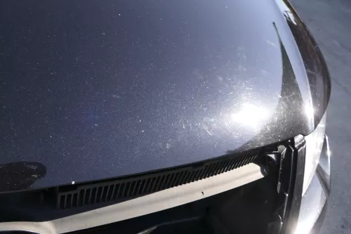 VW Passat 3C Motorhaube Klappe vorne vorn Haube schwarz LC9X deepblack black (157079)