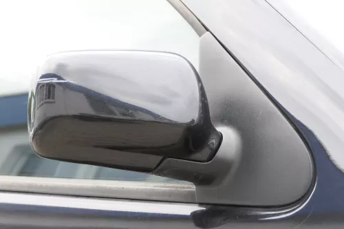 VW Polo 6N manueller manuell Spiegel Außenspiegel rechts + Glas schwarz LC9Z (157168)