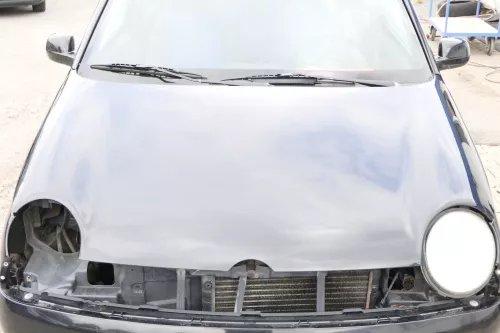 VW Lupo Motorhaube Klappe Frontklappe Haube vorne schwarz L041 uni black
